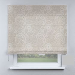 Римська штора DECOLIV фигуры бежево-коричневые