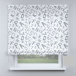 Римська штора DECOLIV світло-серые буквы