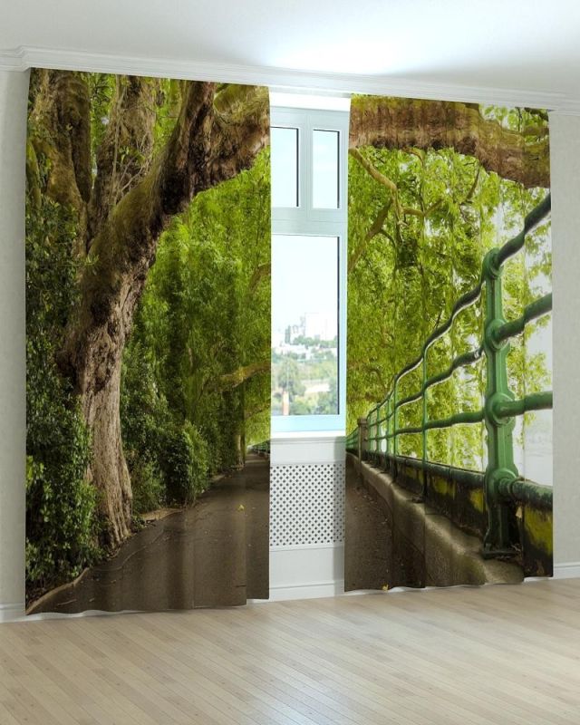 Фотоштори DECOLIV Пейзаж Принт 00-091 Блекаут