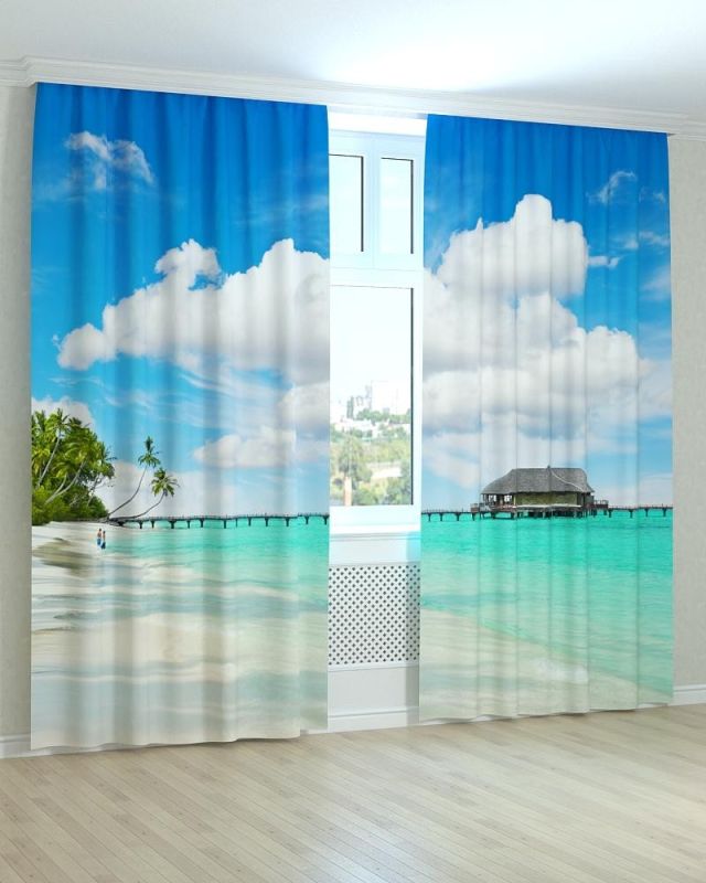 Фотоштори DECOLIV Пейзаж Принт 00-113 Блекаут