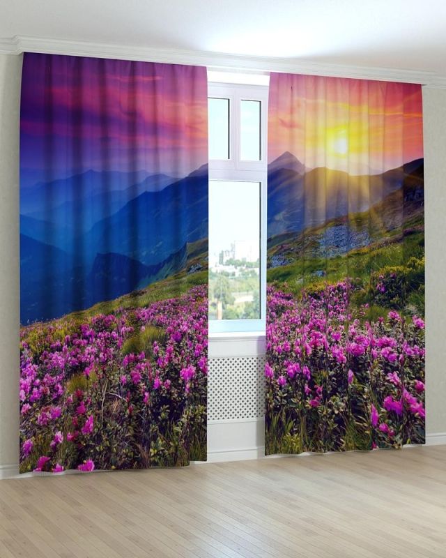 Фотоштори DECOLIV Пейзаж Принт 00-130 Блекаут