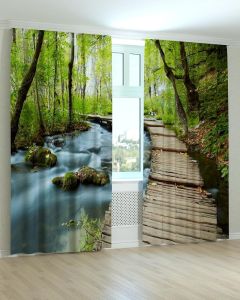 Фотоштори DECOLIV Пейзаж Принт 00-181 Блекаут