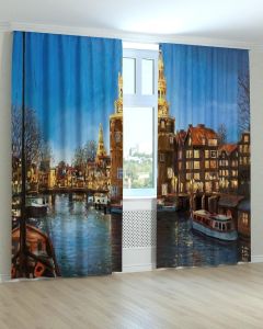 Фотоштори DECOLIV Абстракція Принт 07-068 Тюль