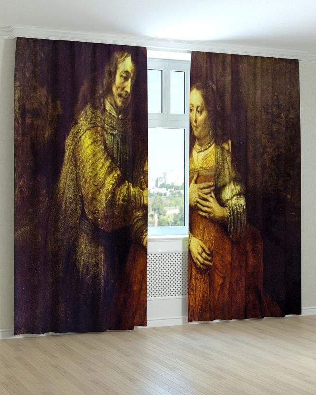 Фотоштори DECOLIV Абстракція Принт 07-083 Тюль