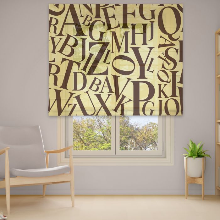 Римська штора DECOLIV Фотопечать  Тюль  230*170