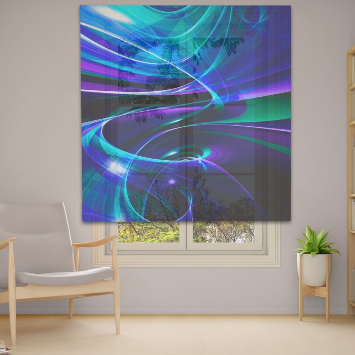 Римська штора DECOLIV Фотопечать  Тюль  230*170