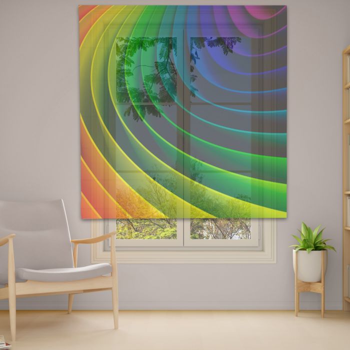 Римська штора DECOLIV Фотопечать  Тюль  230*170