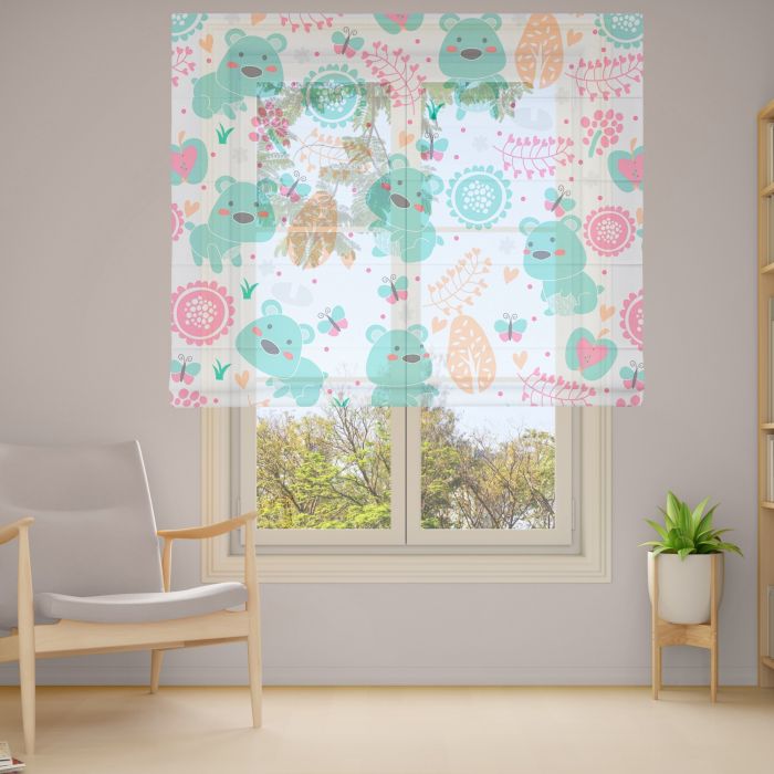 Римська штора DECOLIV Фотопечать  Тюль  230*170