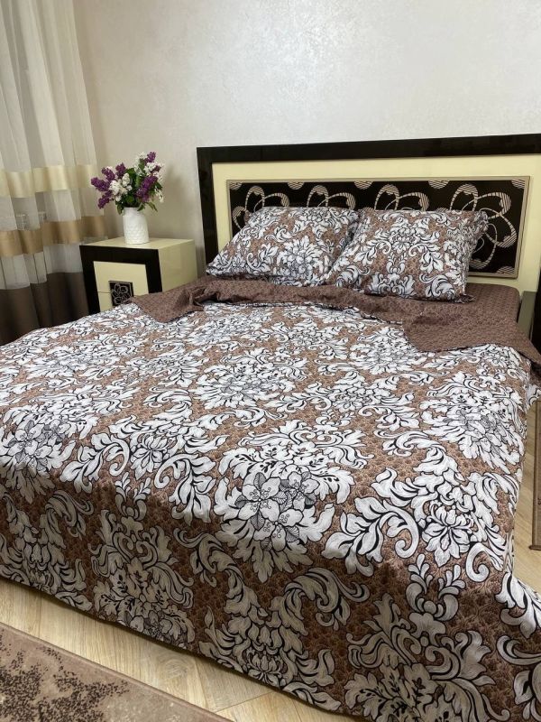 Комплект постільної білизни Преміум 02-009 Бязь