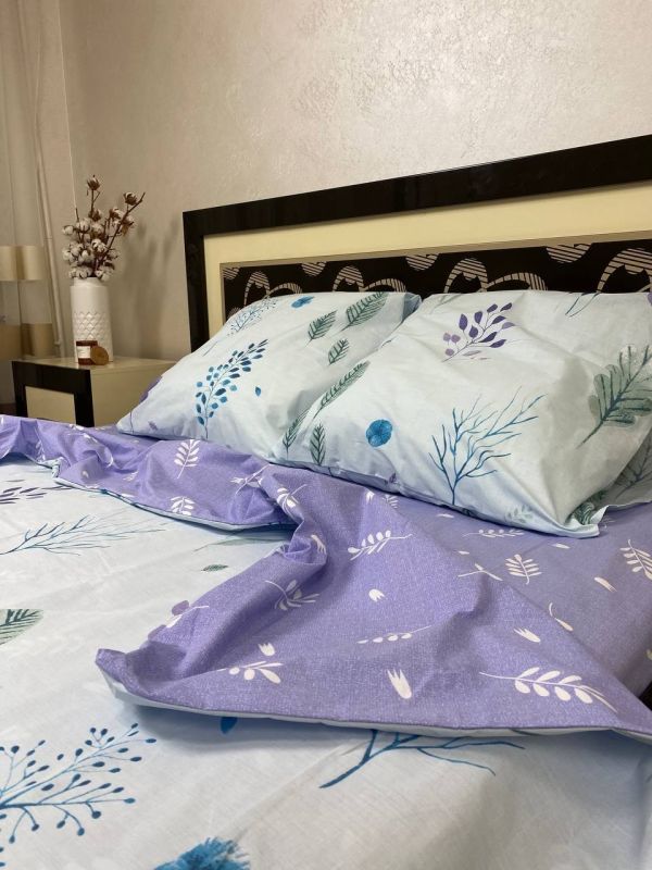 Комплект постільної білизни Преміум 02-022 Бязь