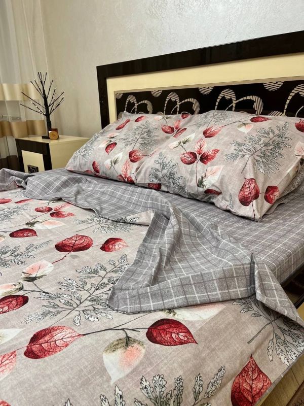 Комплект постільної білизни Преміум 02-027 Бязь