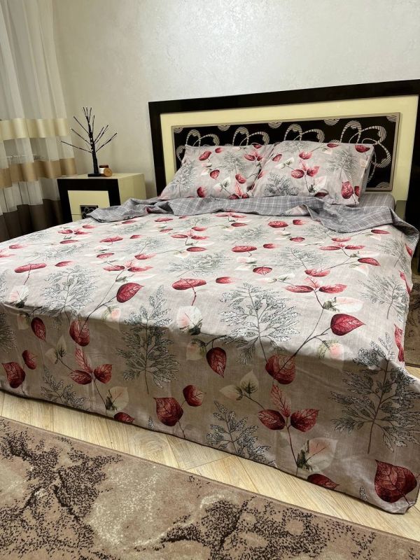 Комплект постільної білизни Преміум 02-027 Бязь