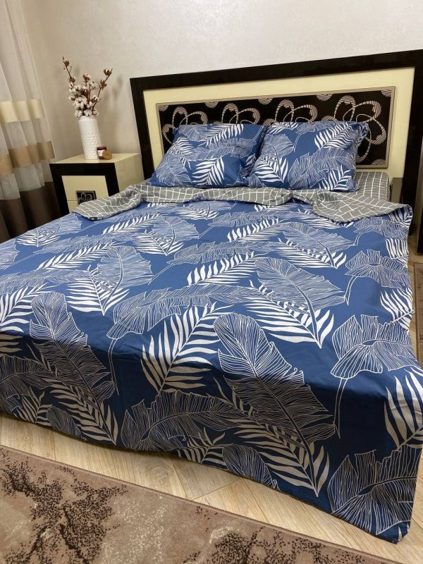 Комплект постільної білизни Преміум 02-042 Бязь