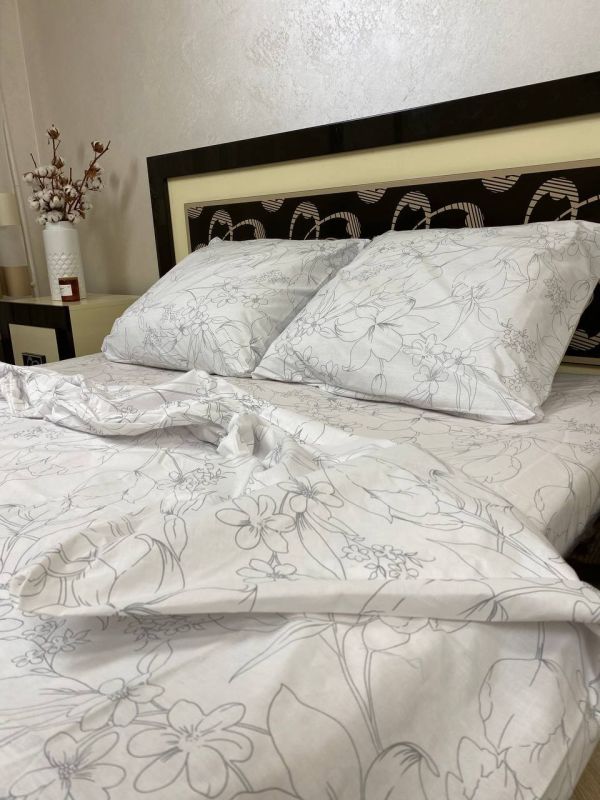 Комплект постільної білизни Преміум 02-046 Бязь