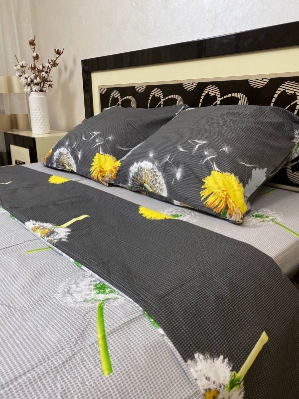 Комплект постільної білизни Преміум 02-051 Бязь