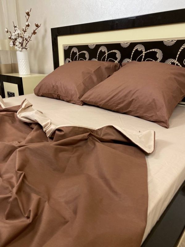 Комплект постільної білизни Преміум 03-005 Бязь