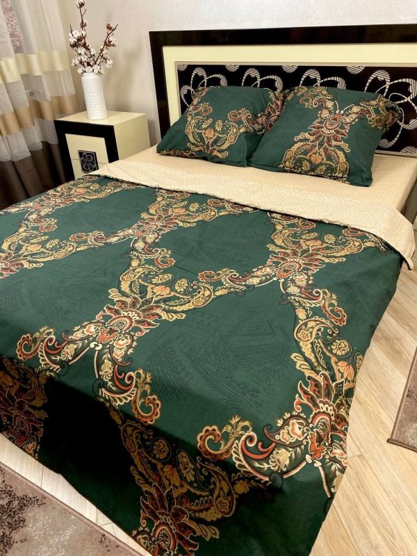 Комплект постільної білизни Преміум 03-021 Бязь