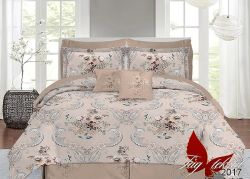 Комплект постільної білизни двоспальний Ранфорс R2017