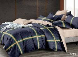 Комплект постільної білизни двоспальний Ранфорс R-2249
