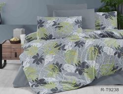 Комплект постільної білизни двоспальний Ранфорс R-T9238