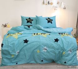 Комплект постільної білизни двоспальний Сатин S380