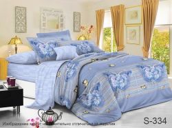 Комплект постільної білизни Сатин S334