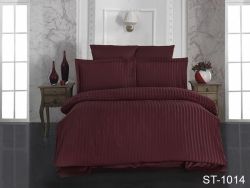 Комплект постільної білизни Страйп-Сатин ST-1014