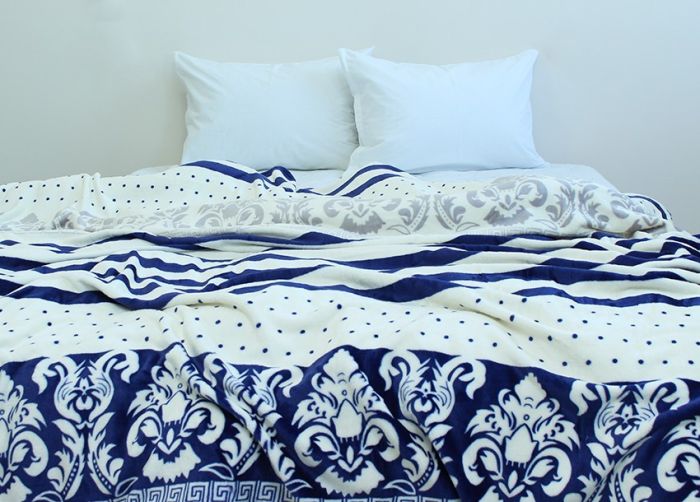 Плед велсофт (мікрофібра) 160*220 см JH-VL013