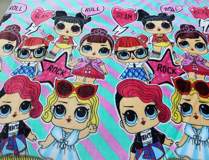 Плед велсофт (мікрофібра) 160*220 см LOL