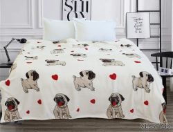 Плед велсофт (мікрофібра) 160*220 см VL-SF744