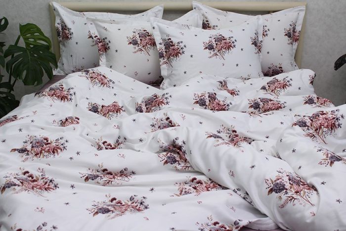 Комплект постільної білизни наволочки 50*70см Сатин Премиум PT-018