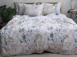 Комплект постільної білизни євро наволочки 50*70см Сатин Премиум PT-005