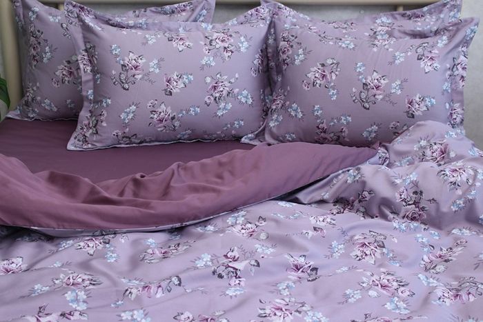 Комплект постільної білизни євро наволочки 50*70см Сатин Премиум PT-011