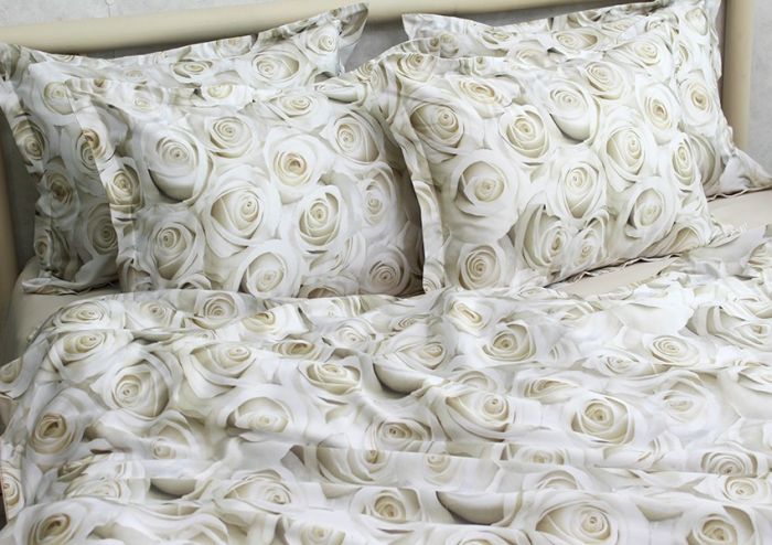 Комплект постільної білизни сімейний наволочки 50*70см Сатин Премиум PT-001