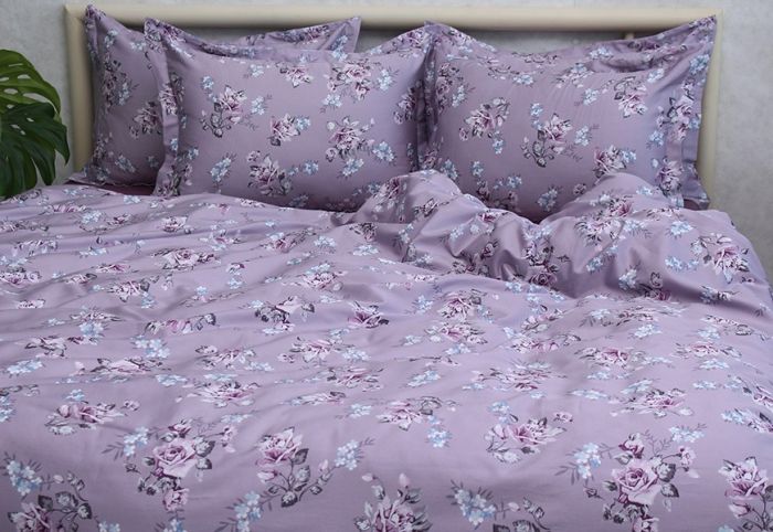 Комплект постільної білизни сімейний наволочки 50*70см Сатин Премиум PT-011