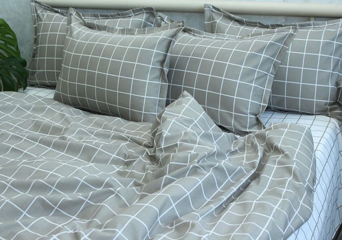 Комплект постільної білизни євро наволочки 50*70см Ранфорс R-T9264