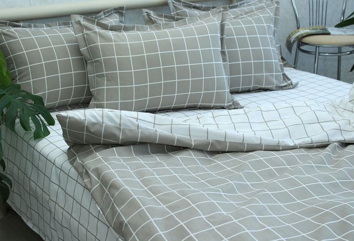 Комплект постільної білизни сімейний наволочки 50*70см Ранфорс R-T9264