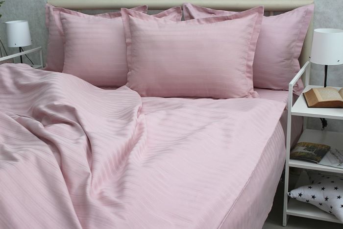 Комплект постільної білизни наволочки 50*70см Страйп-Сатин Multistripe MST-09