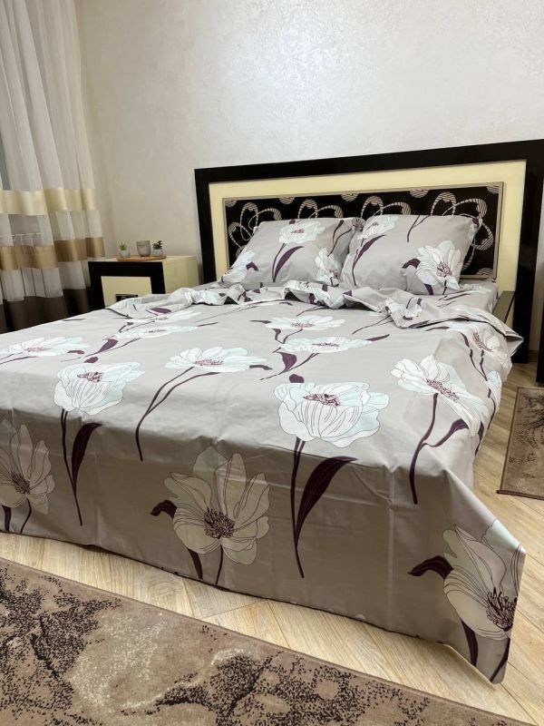 Комплект постільної білизни двоспальний Премиум 02-014-2 Бязь наволочки 50*70см