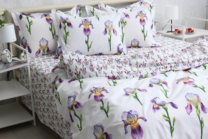 Комплект постільної білизни двоспальний наволочки 70*70см TURKISH COTTON PT-R03