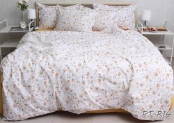 Комплект постільної білизни двоспальний наволочки 50*70см TURKISH COTTON PT-R14