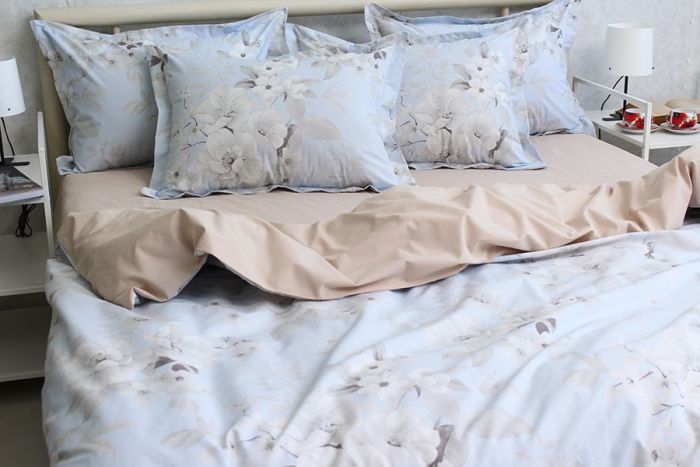 Комплект постільної білизни двоспальний наволочки 70*70см TURKISH COTTON PT-R25