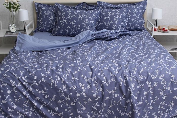 Комплект постільної білизни двоспальний наволочки 70*70см TURKISH COTTON PT-R30