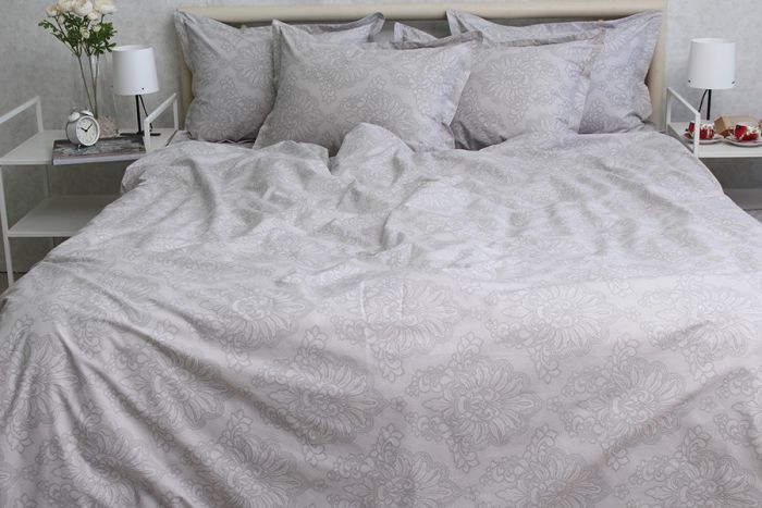 Комплект постільної білизни сімейний наволочки 70*70см TURKISH COTTON PT-R35