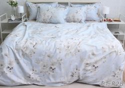 Комплект постільної білизни сімейний наволочки 70*70см TURKISH COTTON PT-R25
