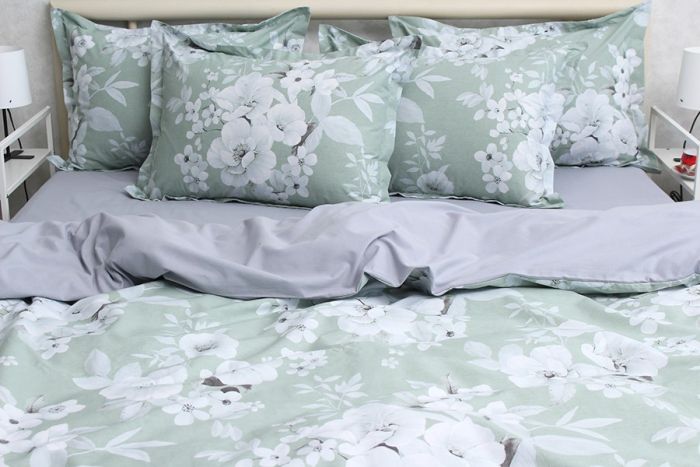 Комплект постільної білизни сімейний наволочки 70*70см TURKISH COTTON PT-R39