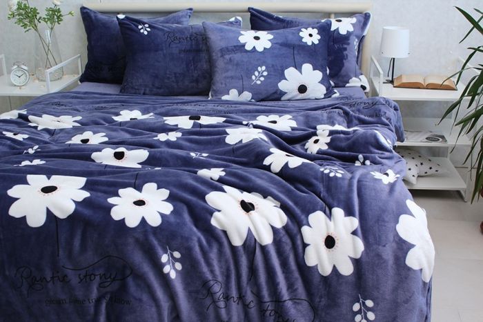 Комплект постільної білизни наволочки 50*70см велсофт (мікрофібра) ALM1913