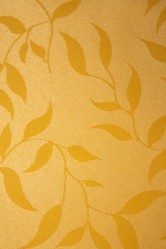 Римські штори DECOLIV з ланцюжковим карнизом Натура жовтий