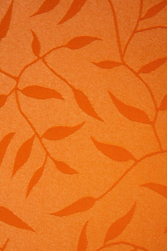 Римські штори DECOLIV з ланцюжковим карнизом Натура помаранчевий