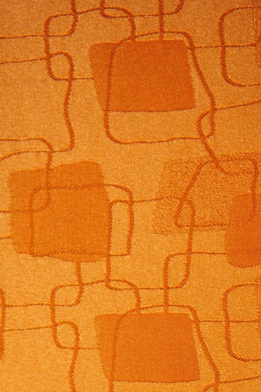 Римські штори DECOLIV з ланцюжковим карнизом Топаз 2232 помаранчевий